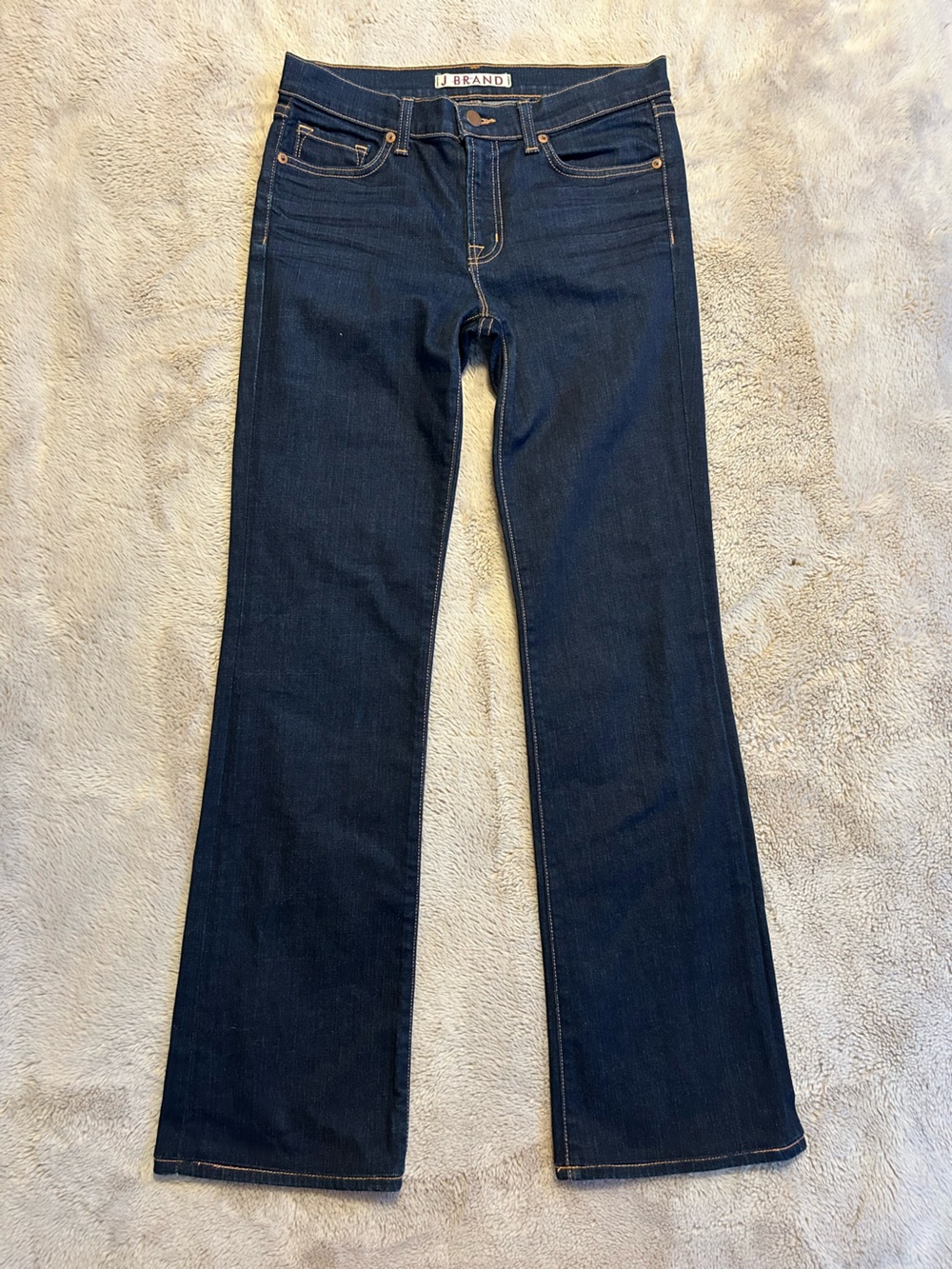 J Brand Mid Rise Bootcut Dark Wash Jeans 28x30